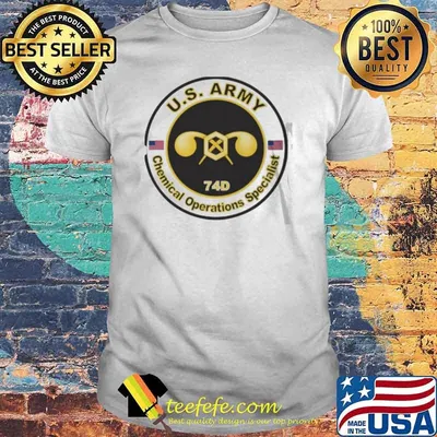 U.S Army Chemical Operations Specialist 74D shirt