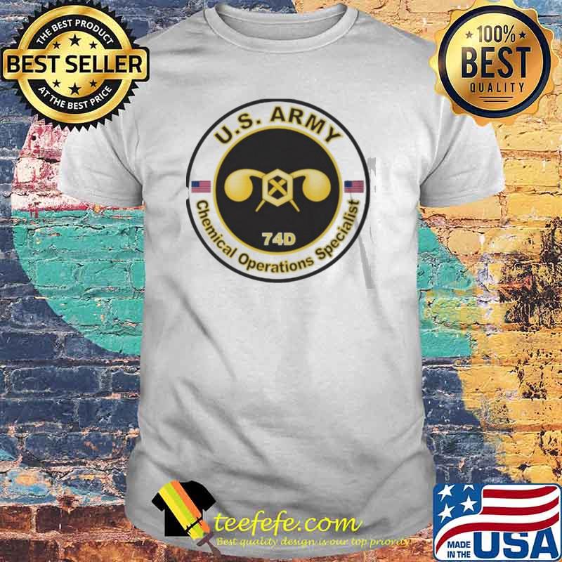 U.S Army Chemical Operations Specialist 74D shirt