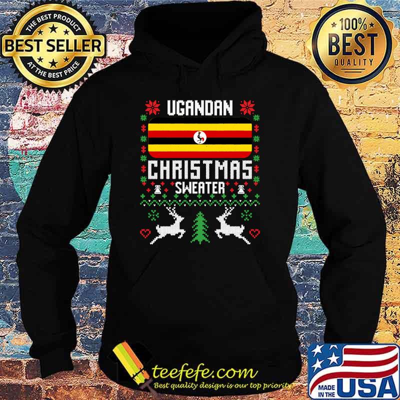 Uganda Flag Ugandan Christmas Sweater T-Shirt Hoodie Uganda Flag Ugandan Christmas Sweater T-Shirt Hoodie