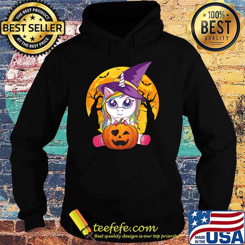 Unicorn Witch Pumpkin Halloween T-Shirt Hoodie Unicorn Witch Pumpkin Halloween T-Shirt Hoodie