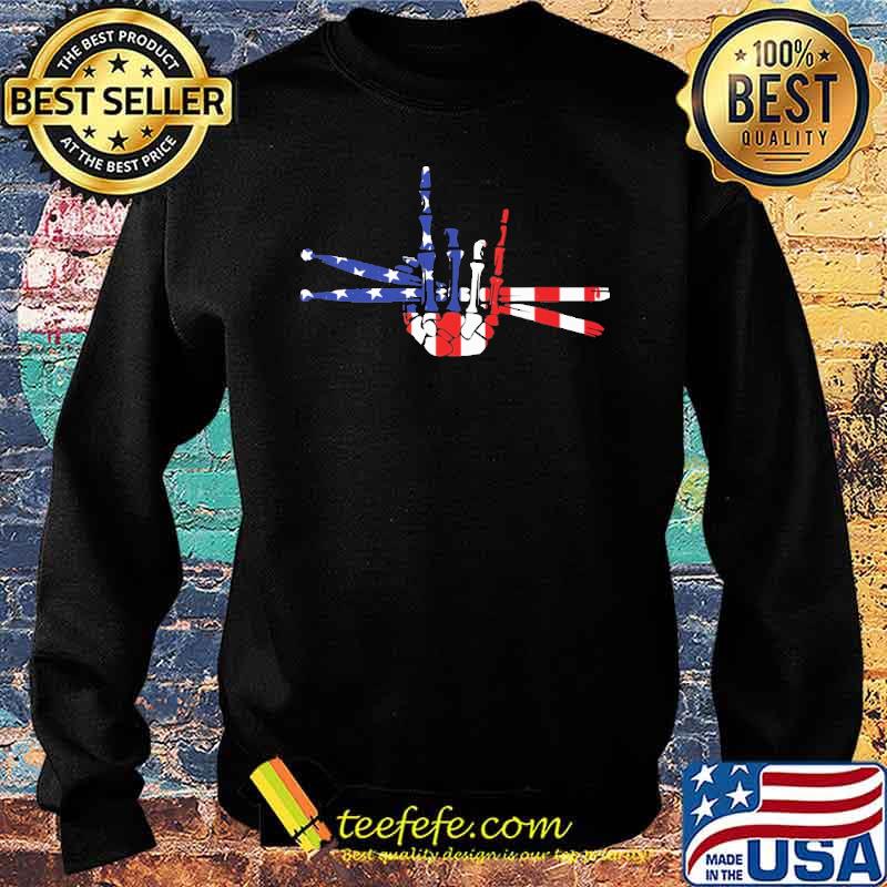 US Drums America flag s Sweater US Drums America flag s Sweater
