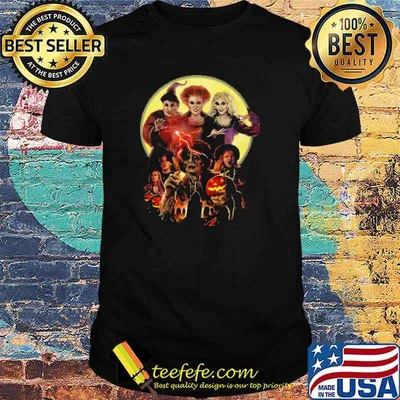 Vallian Horror Movie Moon Pumpkin Spooky Halloween Shirt