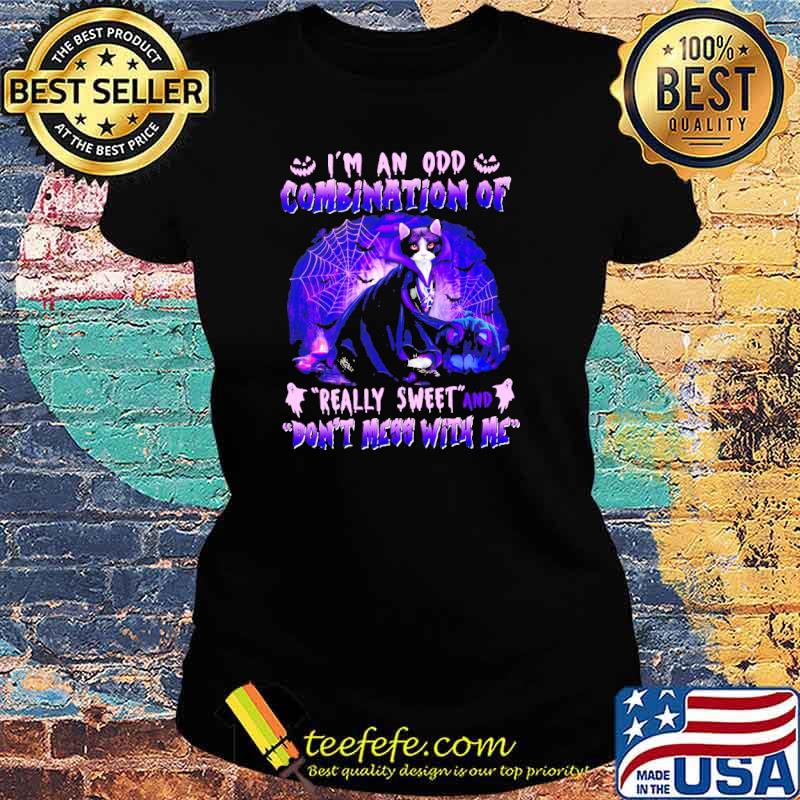 Vampire Cat I’m an odd combination Of Really Sweet And Don’t Mess wWth Me Halloween Shirt Ladies tee Vampire Cat I’m an odd combination Of Really Sweet And Don’t Mess wWth Me Halloween Shirt Ladies tee