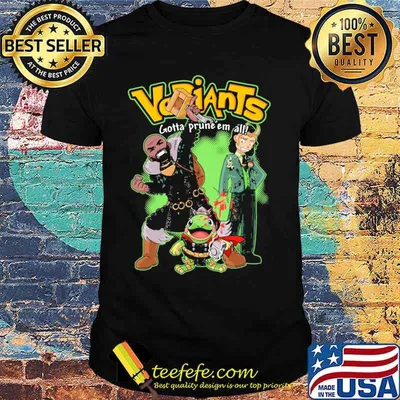 Variants Gotta Prune'em all Alligator Loki Classic Loki Marvel Comics Shirt