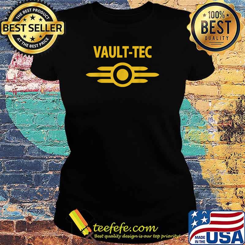 Vaults Tec Logo Art Christmas T-Shirt Ladies tee Vaults Tec Logo Art Christmas T-Shirt Ladies tee