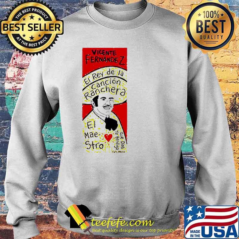 Vicente Fernandez pop folk art s Sweater Vicente Fernandez pop folk art s Sweater