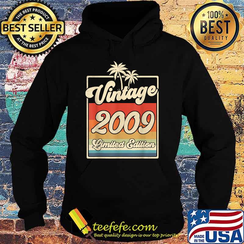 Vintage 2009 12th Birthday Shirt Limited Edition 12 Year Old T-Shirt Hoodie Vintage 2009 12th Birthday Shirt Limited Edition 12 Year Old T-Shirt Hoodie