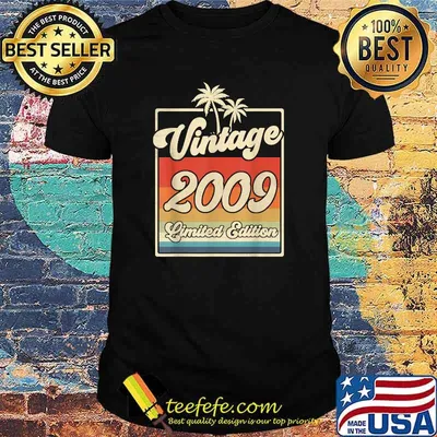 Vintage 2009 12th Birthday Shirt Limited Edition 12 Year Old T-Shirt