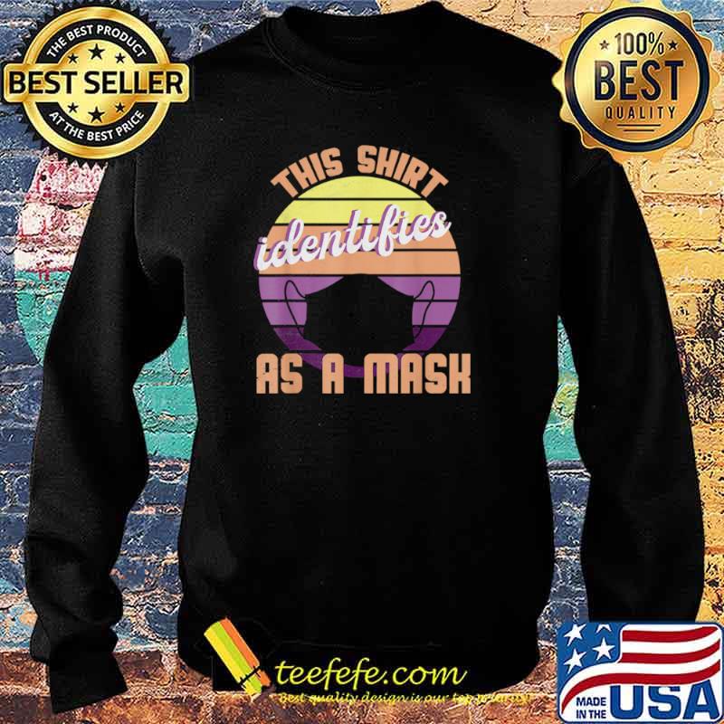 Vintage Identifies As A Mask s Sweater Vintage Identifies As A Mask s Sweater