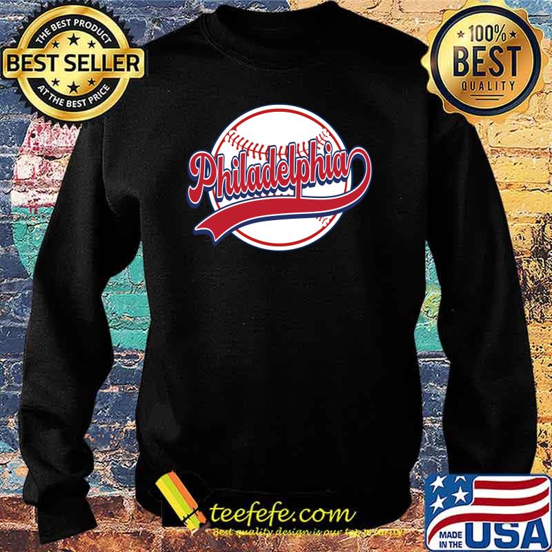 Vintage Philadelphia Cityscape Baseball Lover PlayerT-Shirt Sweater Vintage Philadelphia Cityscape Baseball Lover PlayerT-Shirt Sweater