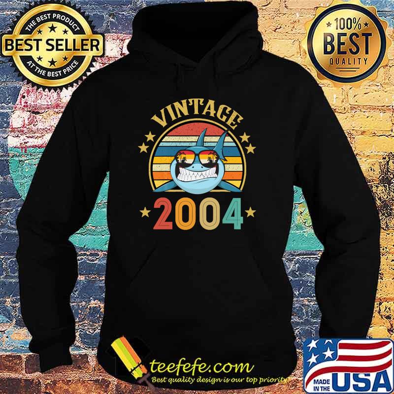 Vintage Shark 2004 17 Years Old T-Shirt Hoodie Vintage Shark 2004 17 Years Old T-Shirt Hoodie