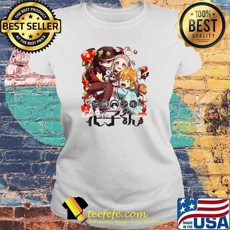Vintage Toilet-Bound Classic Hanako-Kun Anime Japanese Manga T-Shirt Laides tee Vintage Toilet-Bound Classic Hanako-Kun Anime Japanese Manga T-Shirt Laides tee