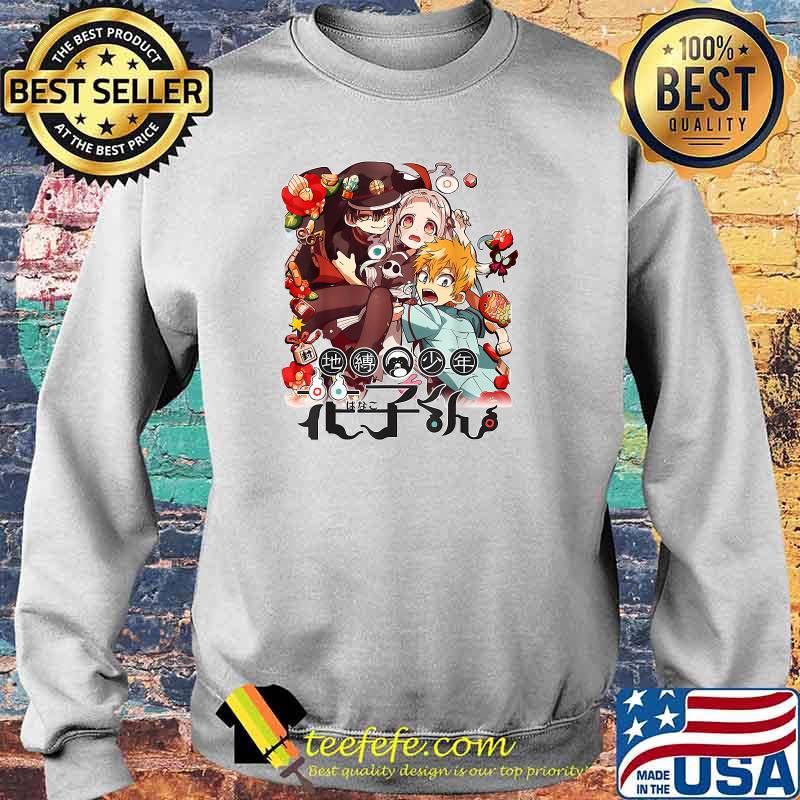 Vintage Toilet-Bound Classic Hanako-Kun Anime Japanese Manga T-Shirt Sweater Vintage Toilet-Bound Classic Hanako-Kun Anime Japanese Manga T-Shirt Sweater
