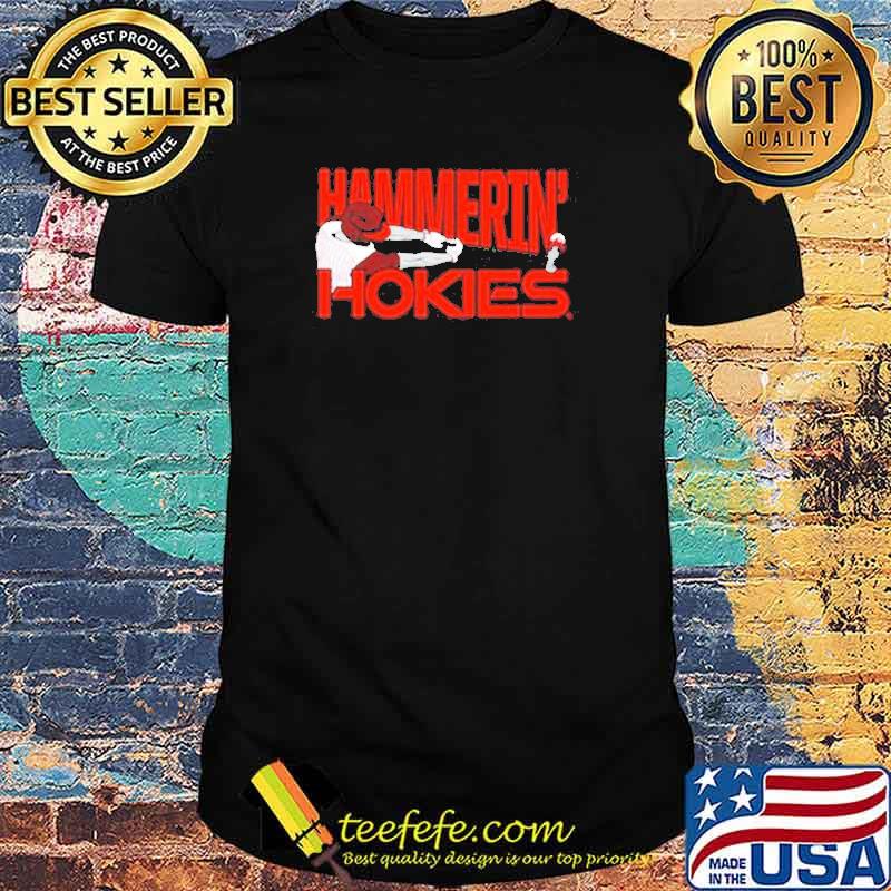 Virginia tech athletics hammerin hokies shirt