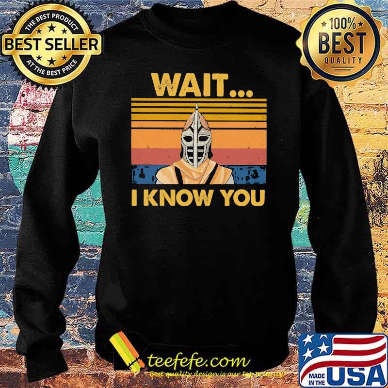 Wait I Know You Vintage Shirt Sweater Wait I Know You Vintage Shirt Sweater