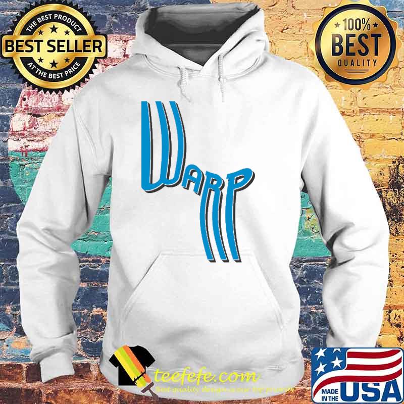 Warp Drop Shadow Typography Shirt Hoodie Warp Drop Shadow Typography Shirt Hoodie
