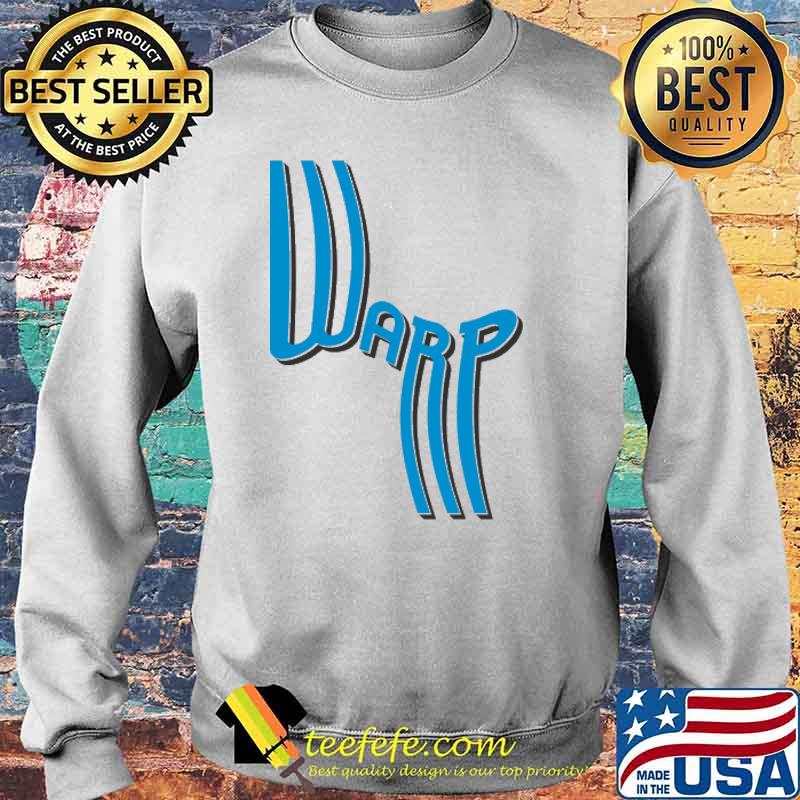 Warp Drop Shadow Typography Shirt Sweater Warp Drop Shadow Typography Shirt Sweater