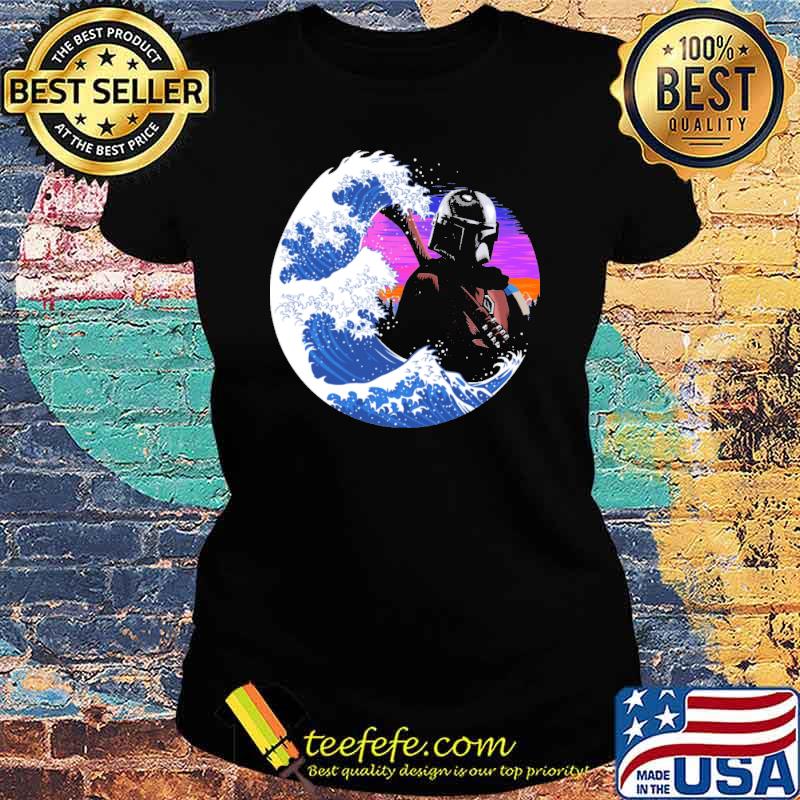 Wave Mando Surf Retro Shirt Ladies tee Wave Mando Surf Retro Shirt Ladies tee