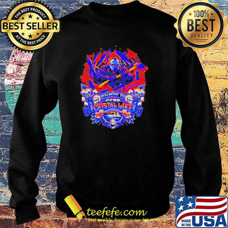 Welcome camp crystal lake Halloween Jason Voorhees s Sweater Welcome camp crystal lake Halloween Jason Voorhees s Sweater