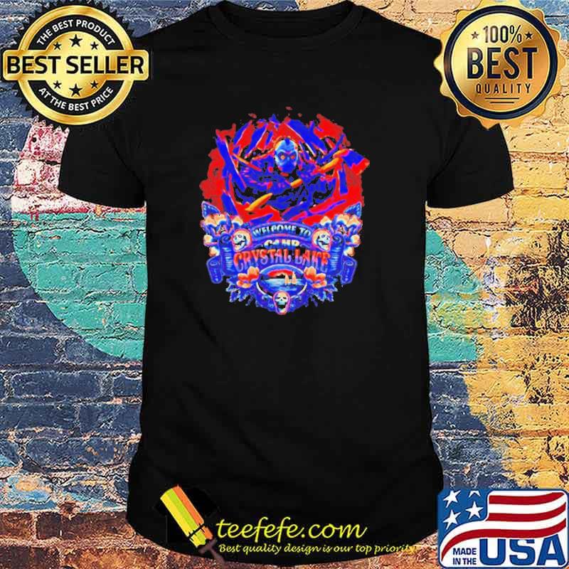 Welcome camp crystal lake Halloween Jason Voorhees shirt Welcome camp crystal lake Halloween Jason Voorhees shirt