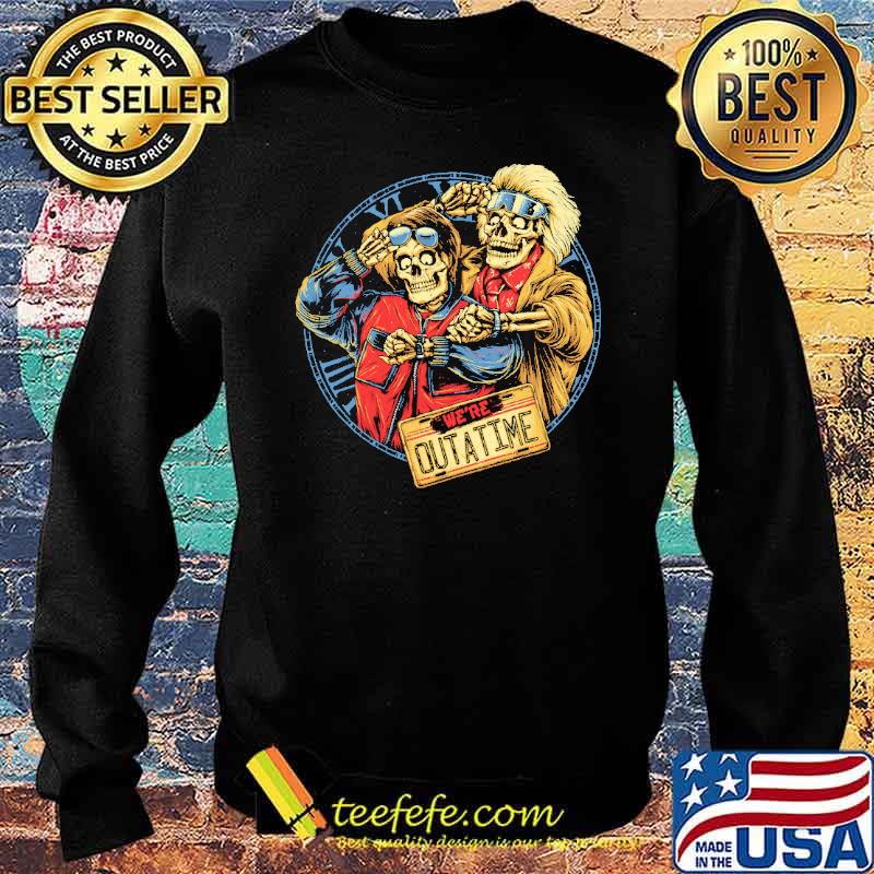 Were outatime skulls horror s Sweater Were outatime skulls horror s Sweater