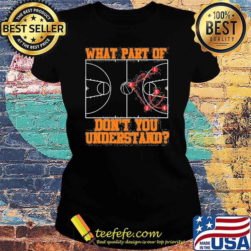 What part of dont you understand basketball Coach Tactic s Ladies tee What part of dont you understand basketball Coach Tactic s Ladies tee