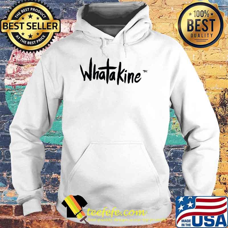 Whatakine Charcoal Line T-Shirt Hoodie Whatakine Charcoal Line T-Shirt Hoodie