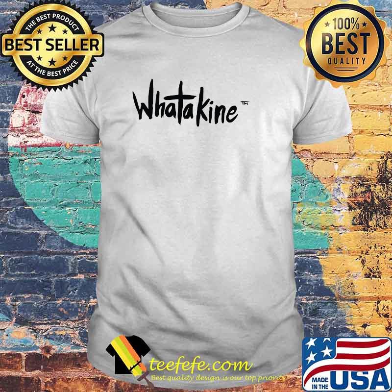 Whatakine Charcoal Line T-Shirt Whatakine Charcoal Line T-Shirt
