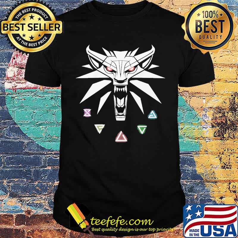 White Wolf The Witcher shirt