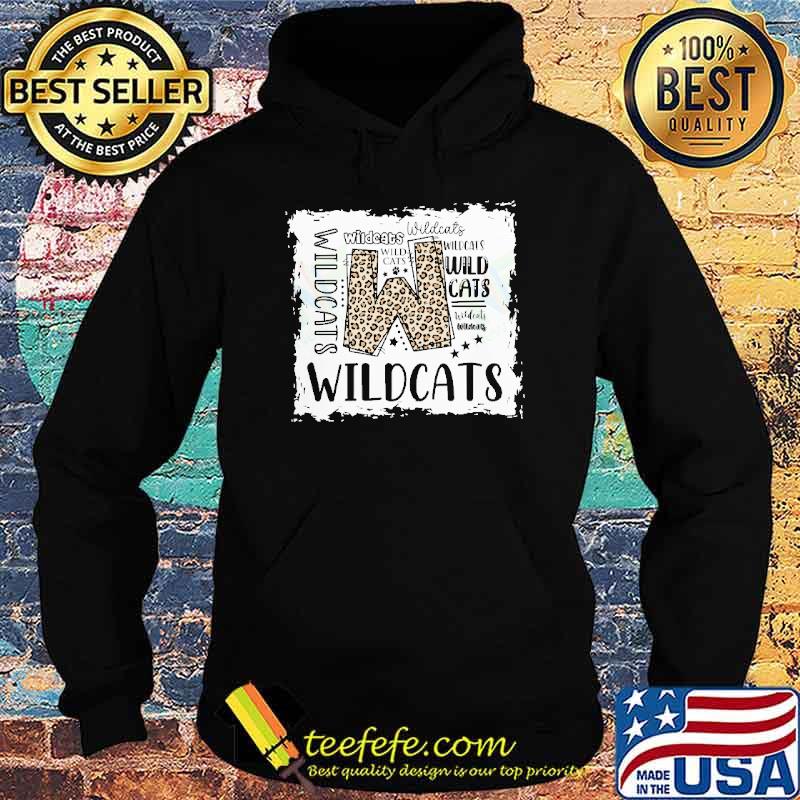 Wildcats Mascot Leopard School Shirt Hoodie Wildcats Mascot Leopard School Shirt Hoodie