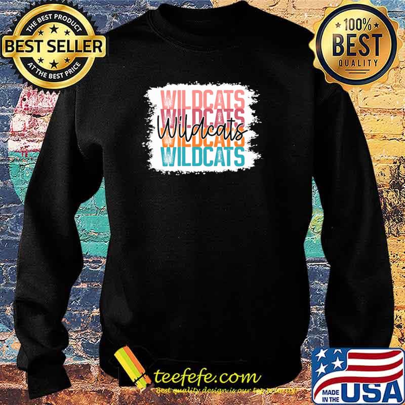 Wildcats wildcats stacked retro s Sweater Wildcats wildcats stacked retro s Sweater