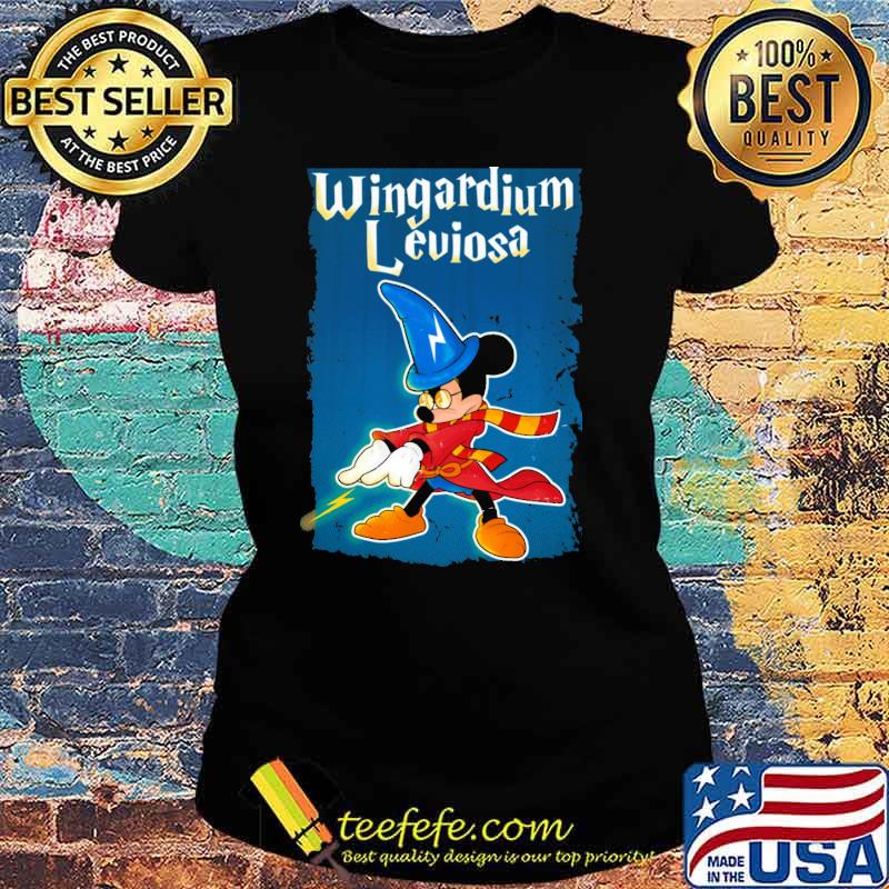 Wingardium leviosa mickey potter s Ladies tee Wingardium leviosa mickey potter s Ladies tee