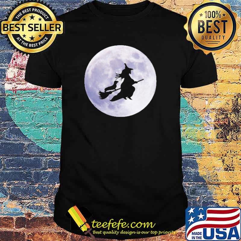 Witch Fly Me To the Moon Dachshund halloween shirt