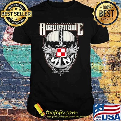 Wojsko Polskie Rozpoznanie armia koszulki dla niego shirt