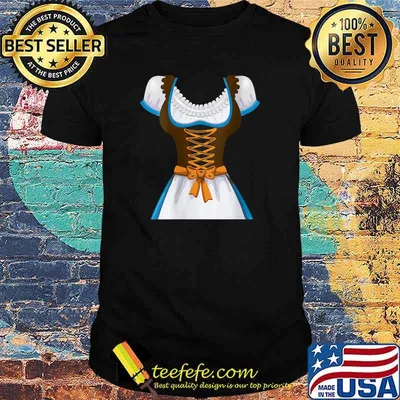 Womens Dirndl Oktoberfest T-Shirt