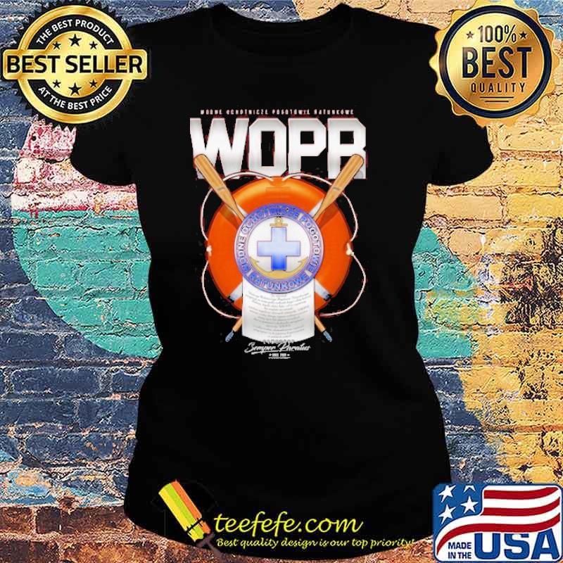 Wopr rat med wodne ochotnicze pogotowie ratunkowe koszulki dla niego s Ladies tee Wopr rat med wodne ochotnicze pogotowie ratunkowe koszulki dla niego s Ladies tee