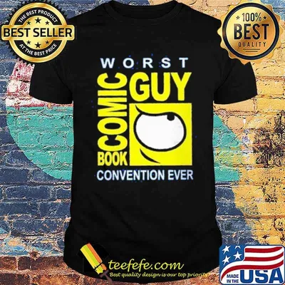Worst Comic Book Guy Convention Ever Shirt