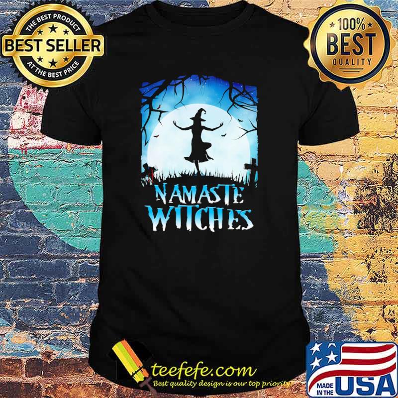 Yoga Namaste Witches Shirt Yoga Namaste Witches Shirt