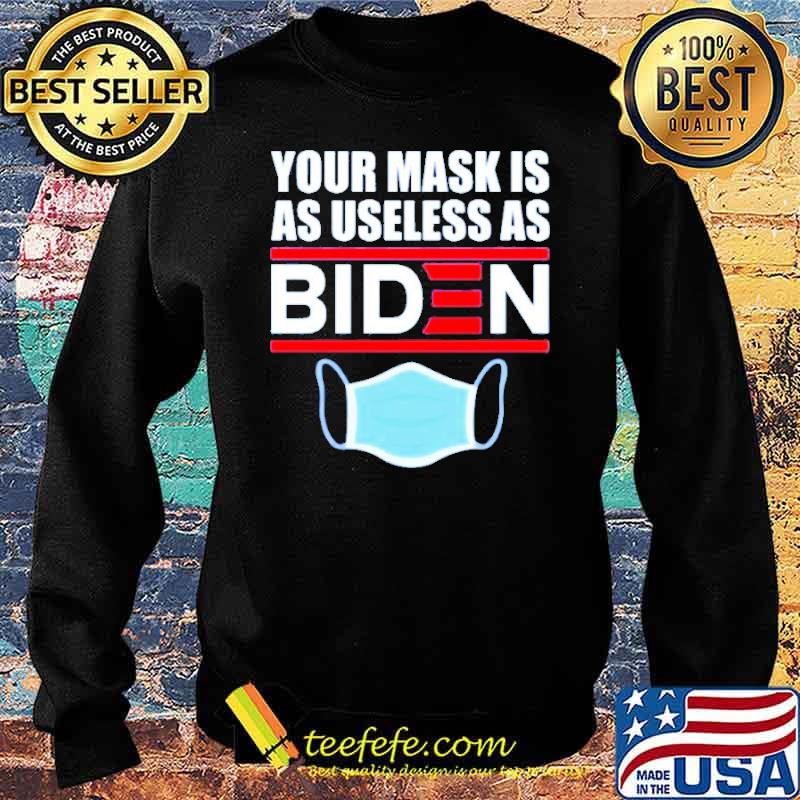 Your mask is as useless as Biden s Sweater Your mask is as useless as Biden s Sweater