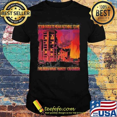 Your unsuilts mean nothing to me ive seen what makes you cheer shirt
