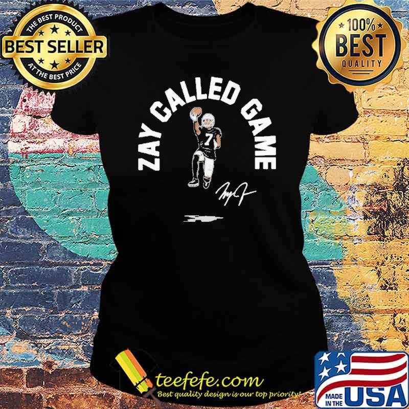 Zay Jones Zay Called Game Signature Shirt Ladies tee Zay Jones Zay Called Game Signature Shirt Ladies tee
