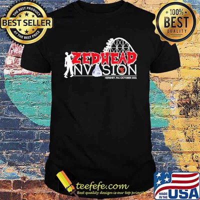 Zedhead Invasion Hershey PA shirt