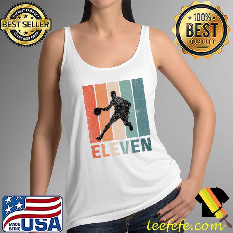 11th Birthday Retro Basketball Lovers Boys Kids 11 Years Old T-s Tank Top 11th Birthday Retro Basketball Lovers Boys Kids 11 Years Old T-s Tank Top