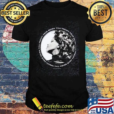 2000 Tina Turner Twenty Four Seven World Tour Shirt