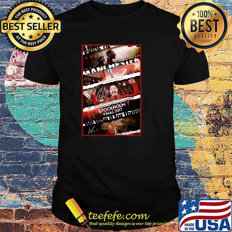 2017 Europa League Final Collage Shirt