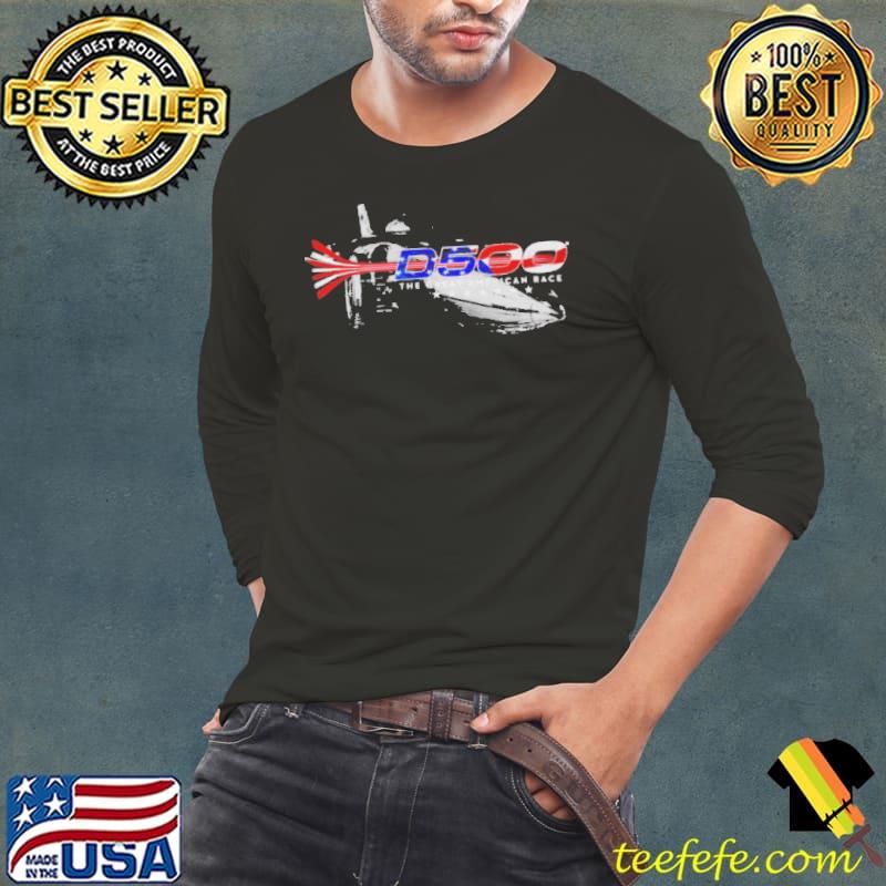 2022 Daytona 500 Checkered Flag Patriotic Shirt