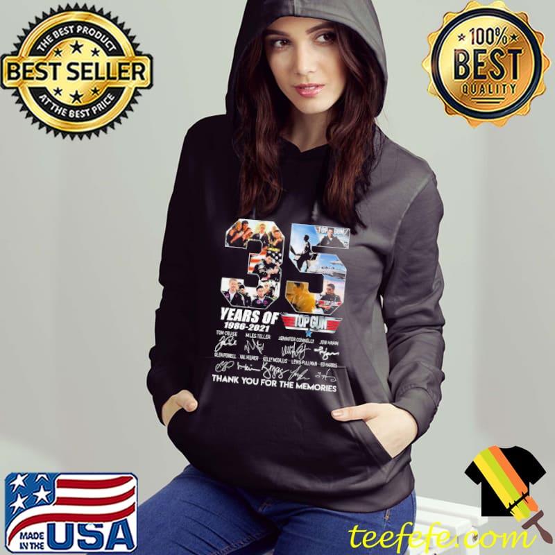 35 Years Of 1986 2021 Top Gun Tom Cruise Miles Teller Jennifer Connelly Shirt Hoodie 35 Years Of 1986 2021 Top Gun Tom Cruise Miles Teller Jennifer Connelly Shirt Hoodie