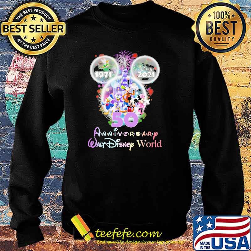 50th Anniversary Walt Disney World MMickey Duck Shirt Sweater 50th Anniversary Walt Disney World MMickey Duck Shirt Sweater