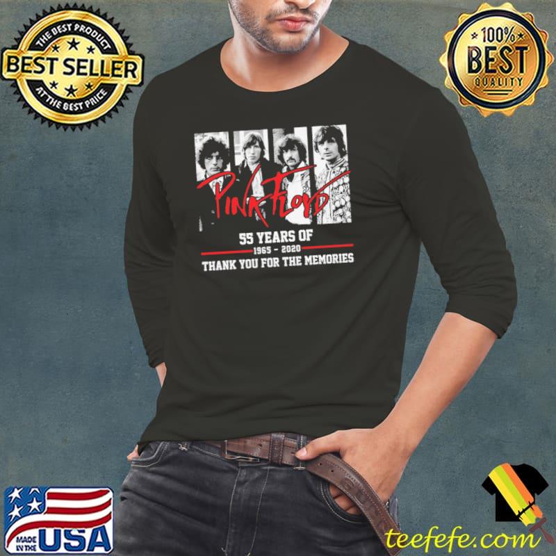 55th Years Of Pink Floyd Thank You For The Memories 1965 2020 Signatures Shirt 55th Years Of Pink Floyd Thank You For The Memories 1965 2020 Signatures Shirt