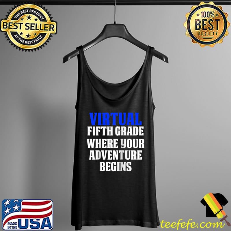 5th Grade Fifth Grader Virtual Online School Raglan Baseball T-s Tank Top 5th Grade Fifth Grader Virtual Online School Raglan Baseball T-s Tank Top